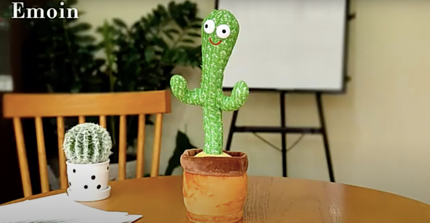 Cactus Qui Danse et Répète Francais,Le Cactus Qui Parle et Qui