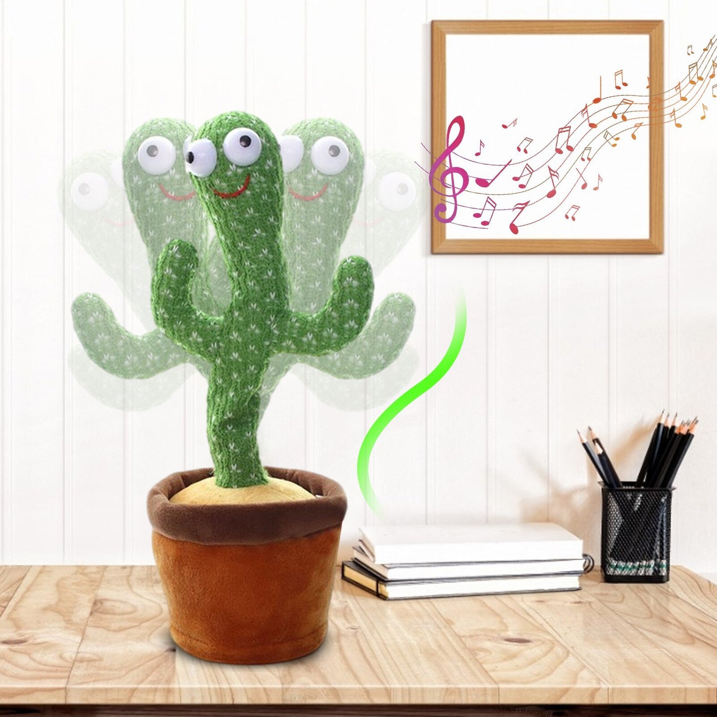 Cactus Dansant qui parle & répète - El Gringo